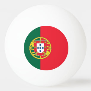 Balle De Ping Pong Boule de ping-pong spéciale avec drapeau du Portug