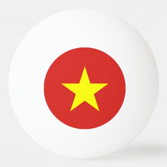 Balle De Ping Pong Boule de ping-pong spéciale avec Drapeau du Vietna (Dos)