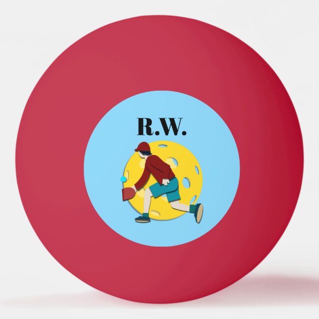 Balle De Ping Pong Boule de pique (Devant)