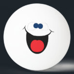 Balle De Ping Pong boule de visage<br><div class="desc">Boule de ping-pong faite sur commande</div>