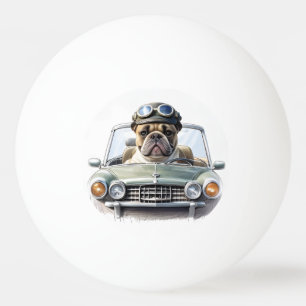 Balle De Ping Pong Bouledogue français Oldtimer Bulldog Fête des père
