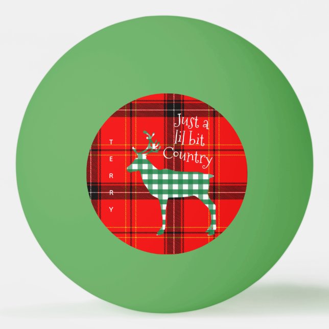 BALLE DE PING PONG BOULES DE PING-PONG DE NOËL (Devant)