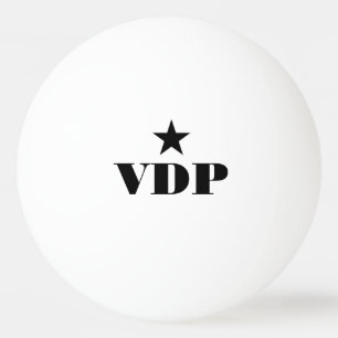 Balle De Ping Pong Boules de ping-pong monogramme personnalisées