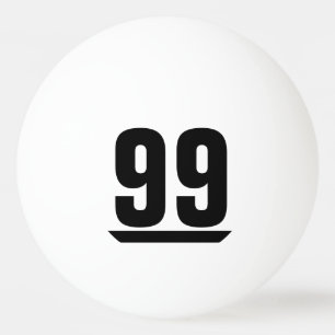 Balle De Ping Pong Boules numérotées au hasard