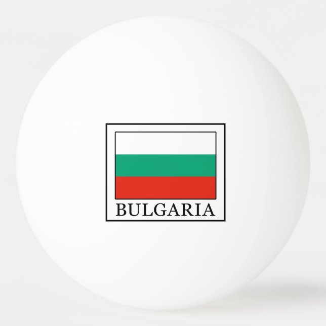 Balle De Ping Pong Bulgarie (Devant)