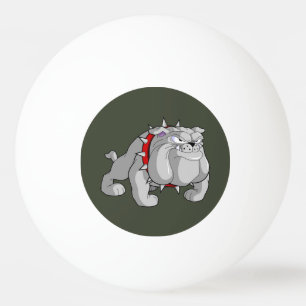 BALLE DE PING PONG BULLDOG GRAS CARTOON PING PONG BALL