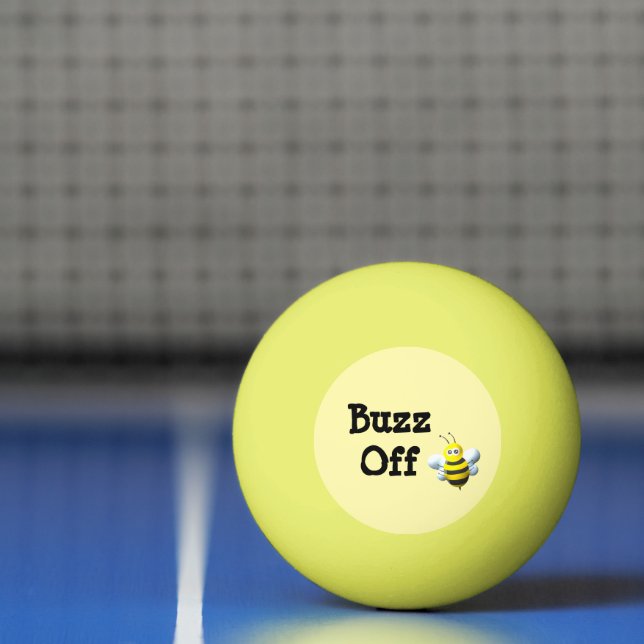 Balle De Ping Pong Buzz Off Bee (Filet)
