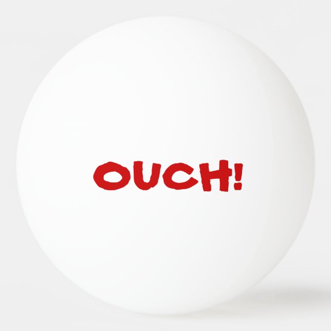 Balle De Ping Pong Ça Fait Mal ! Parler (Devant)