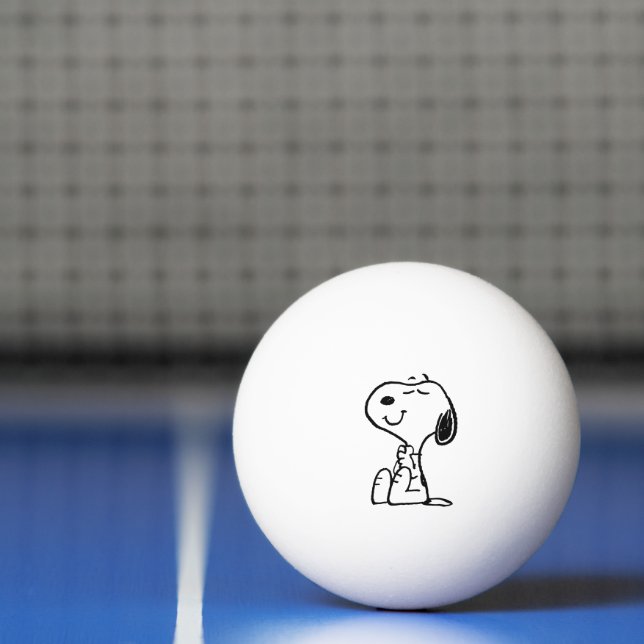 Balle De Ping Pong cacahuètes | Coeurs de snoopy (Filet)