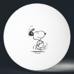 Balle De Ping Pong cacahuètes | Snoopy Happy Dance<br><div class="desc">Snoopy est l'adorable beagle de Charlie Brown dans la bande dessinée Peanuts de Charles M. Schulz. Découvrez ce joli dessin de cacahuètes avec ce chien adorable.</div>