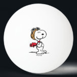 Balle De Ping Pong cacahuètes | Snoopy L'As Volant<br><div class="desc">Cette jolie conception Peanuts présente Snoopy comme la lecture d'as volant de la Première Guerre mondiale pour prendre sur le Baron Rouge de l'Allemagne.</div>