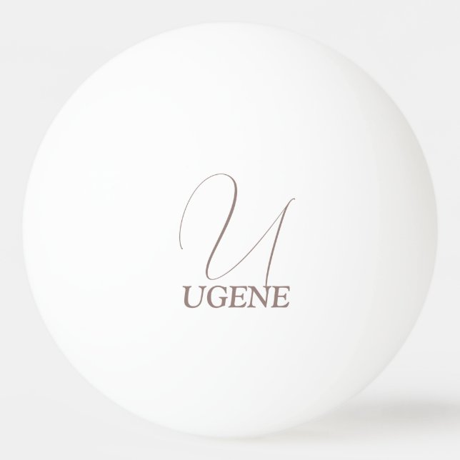 Balle De Ping Pong cacao Brown Monogramme (Devant)
