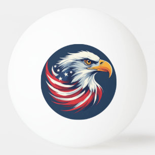 Balle De Ping Pong Cadeau Aigle royal pour lui – Œuvre d'art patrioti