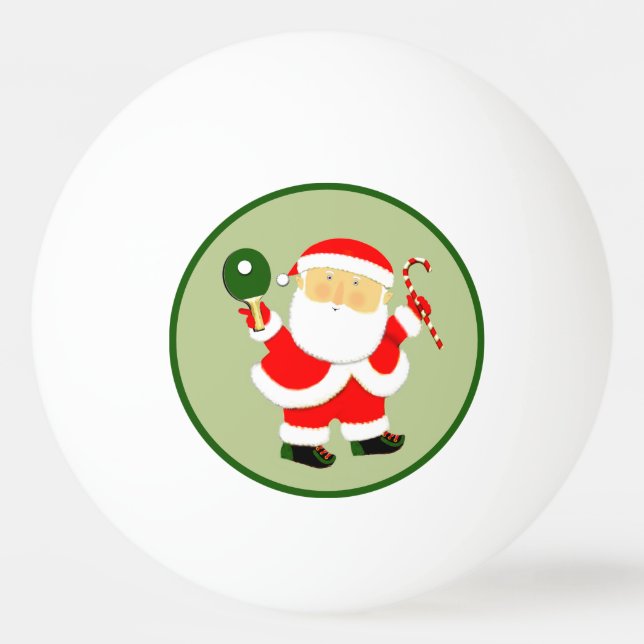 Balle De Ping Pong Cadeau de Noël de tennis de table (Devant)