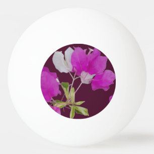 BALLE DE PING PONG CADEAU FLEUR MODERNE COLORÉ POUR FILLE SOEUR MAMAN