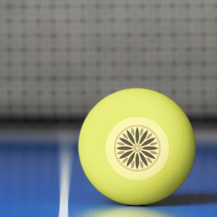 BALLE DE PING PONG CADEAU FLEUR POUR MAMAN FILLE SOEUR AMIE ENSEIGNAN