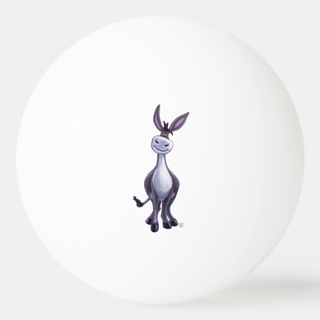 Balle De Ping Pong Cadeaux et accessoires Donkey (Devant)