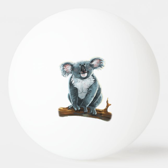 Balle De Ping Pong Cadeaux et accessoires pour ours Koala (Devant)