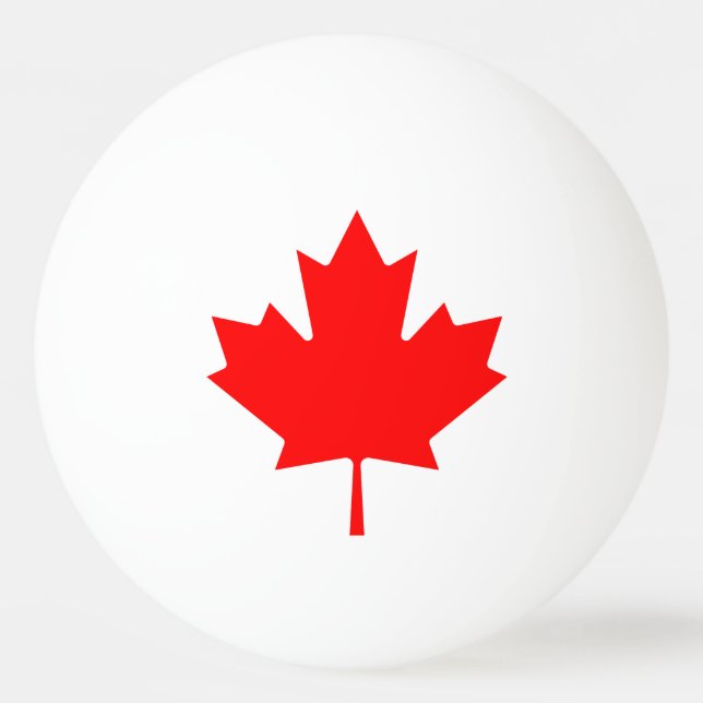 Balle De Ping Pong Canada (Devant)