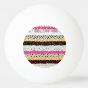 Balle De Ping Pong Carrelage en Patchwork : Conception Versatile Sans