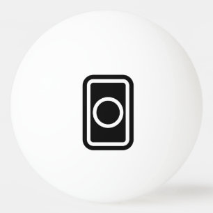 Balle De Ping Pong Carte Zener Cercle creux