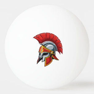 Balle De Ping Pong Casque corinthien de la Grèce antique