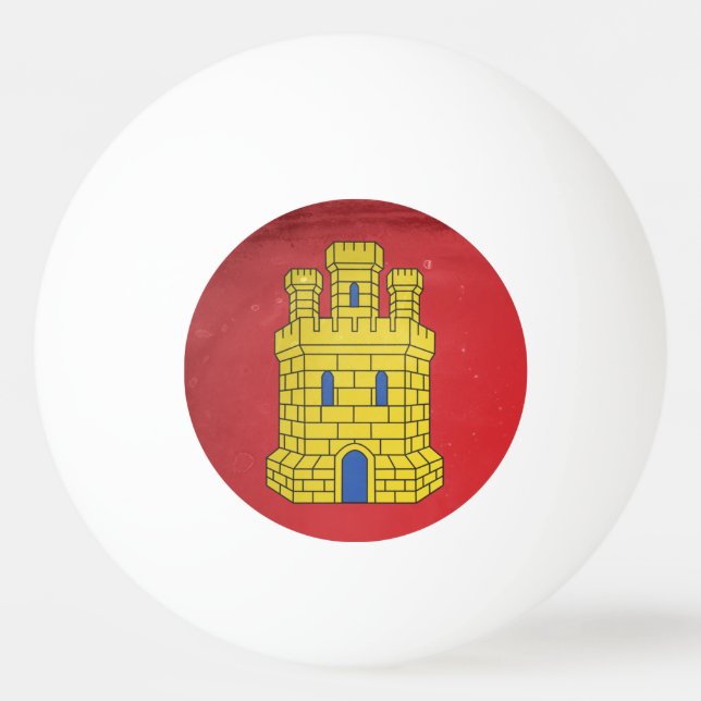Balle De Ping Pong Castilla-et-León (Devant)