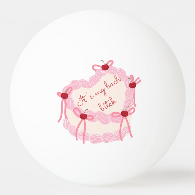 Balle De Ping Pong C'est ma soirée de fiançailles | Fête de mariage a (Devant)