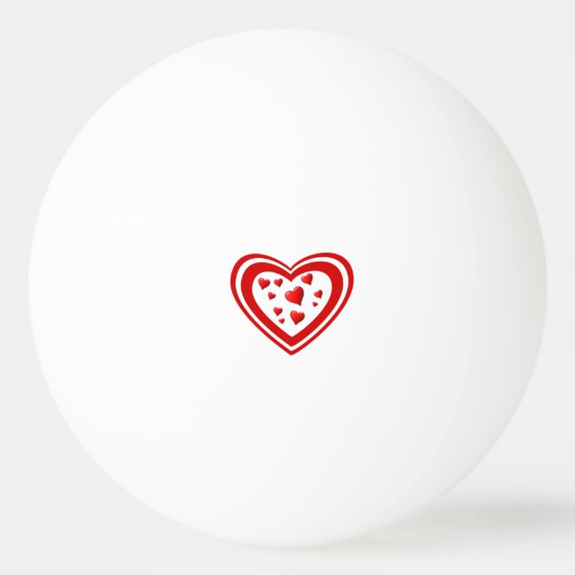 Balle De Ping Pong Chapeau plein d'amour (Dos)