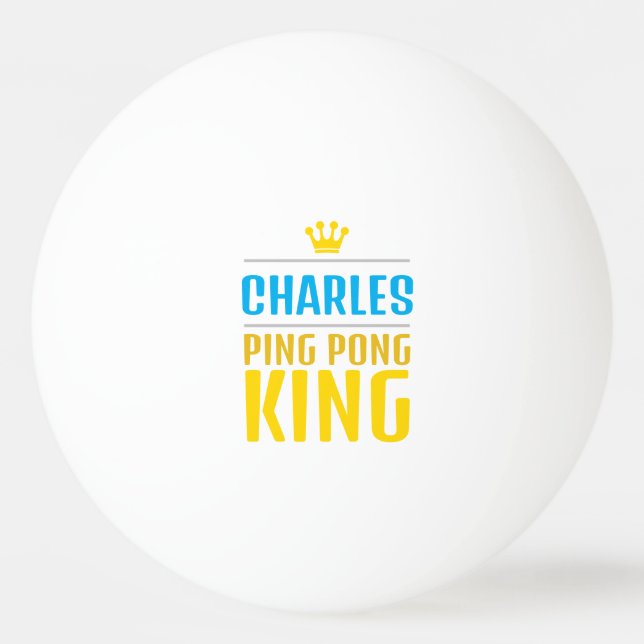 Balle De Ping Pong Charles (Devant)