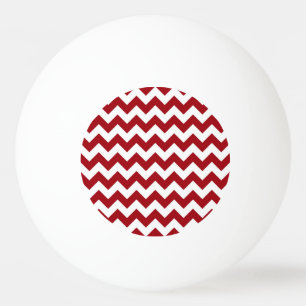 Balle De Ping Pong Chevron Zig-Zag