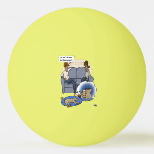 Balle De Ping Pong Chien Chasing Dream Ping Pong Ball