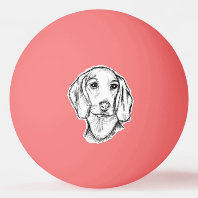 Balle De Ping Pong Chien-chien dragon (Devant)