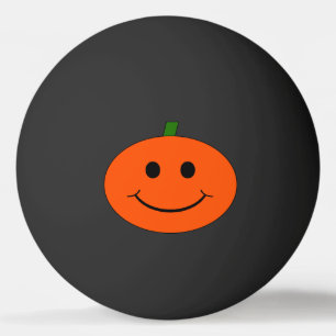 Balle De Ping Pong Citrouille d'Halloween