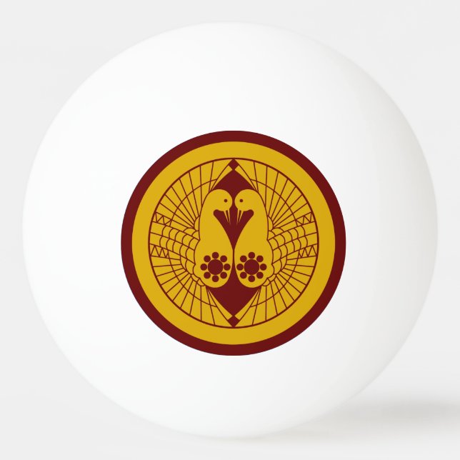 Balle De Ping Pong Clan Nanbu Crest (Kamon) (Devant)
