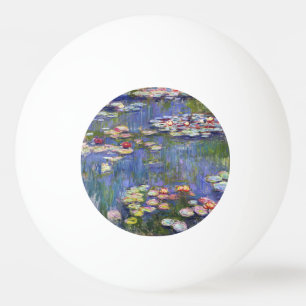 Balle De Ping Pong Claude Monet - Nymphéas / Nénuphars
