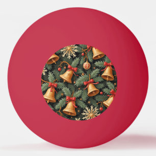 Balle De Ping Pong Cloches de Fêtes, Motif de Noël Décoratif,