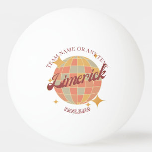 Balle De Ping Pong Club de tennis de table Limerick City Irlande
