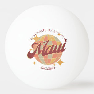 Balle De Ping Pong Club de tennis de table Maui City Hawaii