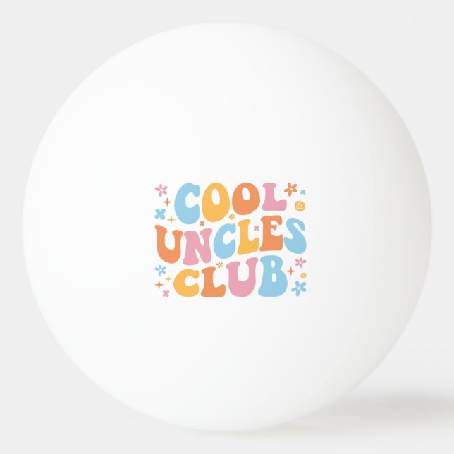 Balle De Ping Pong Club des oncles cool III (Devant)