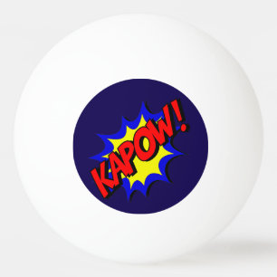 Balle De Ping Pong Comic Book Kapow ! Exclamation