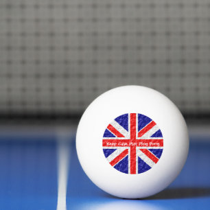 Balle De Ping Pong Conception du drapeau Union Jack