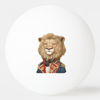 Balle De Ping Pong cool drôle leo visage lion animal vêtement imprimé
