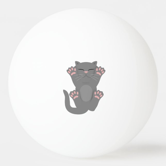 Balle De Ping Pong Couchage de chat (Devant)