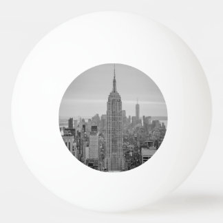 Balle De Ping Pong Coucher de soleil sur New York City - Empire State