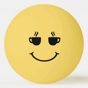 Balle De Ping Pong Coupe de café sourire