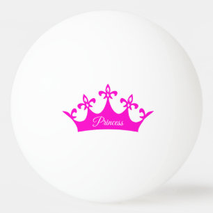 Balle De Ping Pong Couronne de Princesse