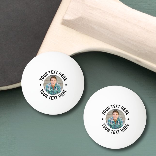 Balle De Ping Pong Create Your Own Photo (Create Your Own Photo Ping Pong Ball)