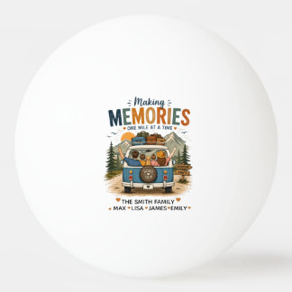 Balle De Ping Pong Créer des souvenirs un kilomètre à la fois | Famil