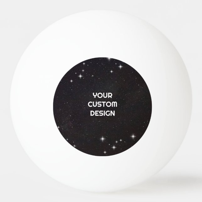 Balle De Ping Pong Créer votre propre Customisé (Devant)